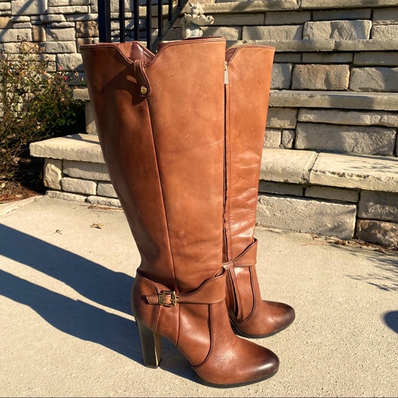 Vince Camuto Shoes - Vince Camuto knee high Cassia high heel boots Sz10